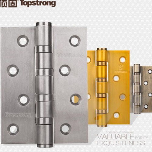 頂固 木門不銹鋼合頁房門4寸平開合頁 軸承靜音 3mm加厚 一片價(jià)